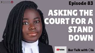 How to Ask the Court for a StandDown [upl. by Merralee]