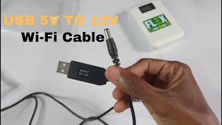 Can a Power Bank Really Power 12V Devices Testing the USB to 12V Adapter  WiFi Cable [upl. by Sherry255]