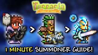 UPDATED Summoner Class Loadouts Guide  Terraria 144 Labor of Love Update [upl. by Bagley]