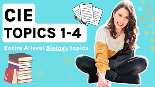 CIE Entire Topics 14  Biological molecules cells enzymes and membranes Cambridge International [upl. by Eusebio]