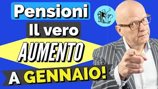 📊 PENSIONI 👉 AUMENTI GENNAIO e AUMENTI DICEMBRE LE DIFFERENZE❗️ DATE PAGAMENTI DELIRIO INPS [upl. by Omrellug]