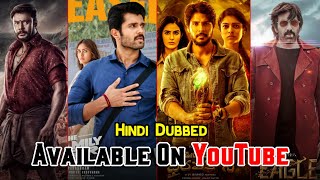 Top 10 New South Hindi Dubbed Movies Available On YouTube  Family Star  Eagle  Ooru Peru Bhairav [upl. by Sivrep]