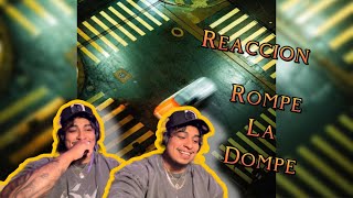 Reaccion Rompe La Dompe  Peso Pluma x Junior H x Oscar Maydon [upl. by Etnad]