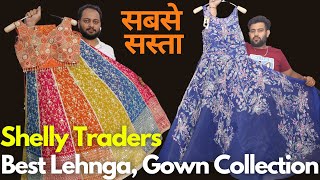 CropTop Collection  Engagement Gowns Special Video  Shelly Traders Collection Delhi [upl. by Rysler]