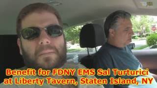 Laughter Saves Lives Benefit for FDNY EMS Sal Turturici at Liberty Tavern in Staten Island NY [upl. by Neellok]