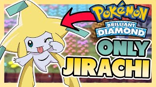 Can You Beat Pokemon Brilliant Diamond with ONLY Jirachi [upl. by Jamille]