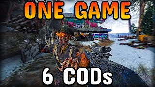 Playing 6 DIFFERENT CoD Zombies Games on Black Ops 3 [upl. by Lasser]