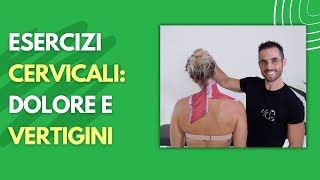 Cervicale esercizi per DOLORE e VERTIGINI sessione completa 12 min [upl. by Salinas353]