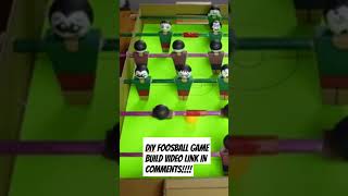 DIY cardboard foosball diy craft foosball [upl. by Ambur]