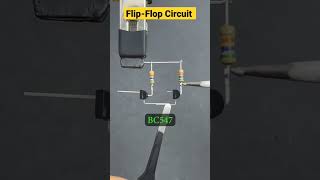 Flip Flop Circuit। flip flop in digital electronics।basic flip flopshorts YouTubeshorts shorts [upl. by Avrom]