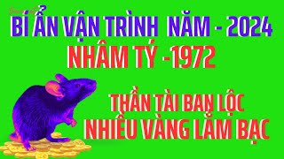 TỬ VI  Nhâm Tý 1972 Năm 2024  Năm Rồng Đổi Vận Gánh Tiền Còng Lưng  Tử Vi Việt [upl. by Adnolrehs600]