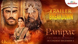 Panipat Trailer Breakdown Sanjay Dutt Arjun Kapoor Kriti Sanon  Ashutosh Gowariker [upl. by Mehcanem955]