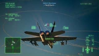 ACE COMBAT 7 Rare Kill on UgandanRaven [upl. by Gnep]