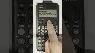 How to Find the Vertex of a Quadratic on a Scientific Calculator mathlearning calculator [upl. by Nalo]