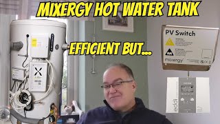 Mixergy hot water tank  energy savings joys and disappointments [upl. by Etessil]