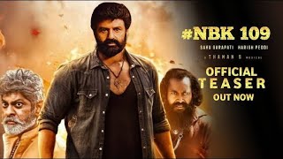 NBK 109 OFFICIAL TEASER TRAILER  NANDAMURI BALAKRISHNA  BOBBY KOLLI  MOVIESINFOC [upl. by Levey934]