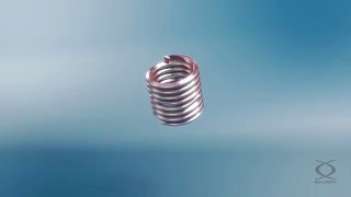 HELICOIL® Tangfree Screwlock – Screw locking thread insert without a tang for metals [upl. by Andris]