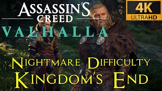 AC Valhalla  Kingdoms End  Nightmare Aesir difficulty playthrough [upl. by Barnie842]