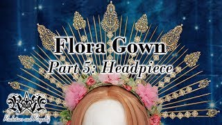 Spiked Skewer Halo Headpiece Tutorial  Flora Gown Part 5 [upl. by Ambrosio]