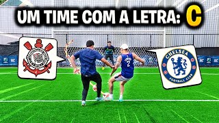 QUAL É O TIME COM A LETRA 2 A REVANCHE [upl. by Adnilev]