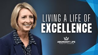 Living a Life of Excellence  Christine Miller [upl. by Nwahsor170]