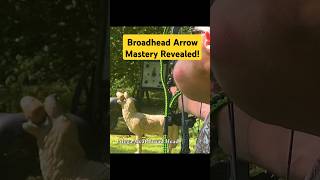 Broadhead Arrow Mastery Revealed shorts archery hunting [upl. by Ydnew]