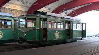 The Drachenfelsbahn and Drachenfels views Königswinter NordrheinWestfalen Germany 9th Aug 2017 [upl. by Dalton]