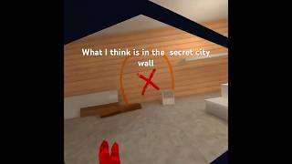 What I think is in the city secret area [upl. by Neyud]