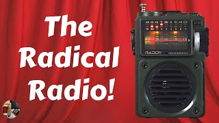 Raddy RF750 AM FM WX BT MP3 Shortwave Micro Radio Review [upl. by Nibroc]