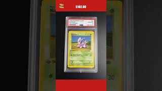 PSA 10 BASE SET 1ST EDITION SHADOWLESS NIDORAN  POKEMON CARD MINT  NO RESERVE [upl. by Hagen]