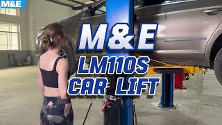 KATOOL Two Post Lift MELM110S Lifting Easy Operation Video2024 [upl. by Zysk]