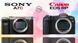 SONY A7C vs Canon EOS RP [upl. by Cathrin]