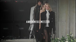 ANN DEMEULEMEESTER SPRINGSUMMER 2025 SHOW [upl. by Barbey]