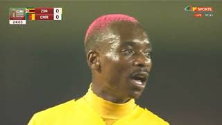 Zimbabwe vs Cameroon 00 Highlights 1st Half Chances missed [upl. by Enneirdna]