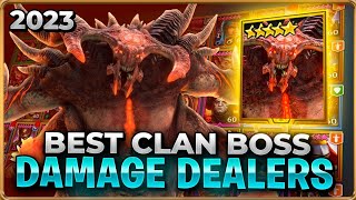 🔥HUGE DAMAGE Top 5 Clan Boss Damage Dealers In Each Rarity Raid Shadow Legends [upl. by Yrebmik280]