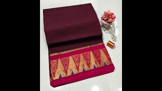 Kanchi Cotton sarees [upl. by Filberto]