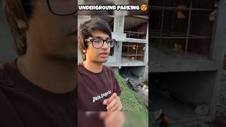 Kunali Ki Underground parking😍 souravjoshivlogs shorts viral [upl. by Spanos]