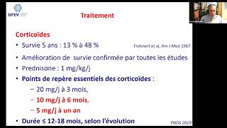 Dr Xavier PUECHAL Traitement des Vascularites à ANCA [upl. by Anoved]