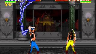 Mortal Kombat 3  Genesis amp Mega Drive  Nightwolf  Fatality 2 [upl. by Anitel]