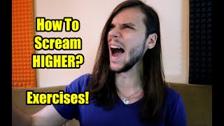 How To Scream Higher Tutorial  Fry Scream And False Chord [upl. by Celik275]