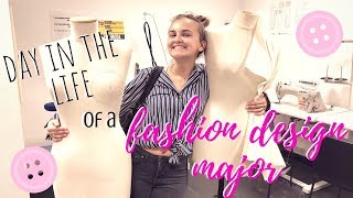 A Day in the Life of a Fashion Design Major  FIT x Polimoda [upl. by Stickney122]