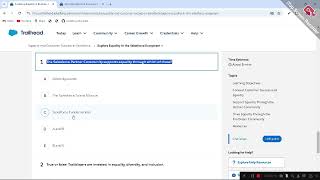 Explore Equality in the Salesforce Ecosystem  salesforce  Salesforce Trailhead [upl. by Paddie142]