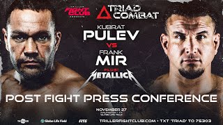 Triller Fight Club Presents Triad Combat  Pulev vs Mir  Post Fight Press Conference [upl. by Pappano170]