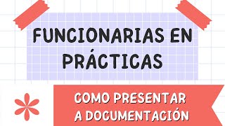 🆕 Como presentar a documentación se aprobaches as oposicións [upl. by Clintock]