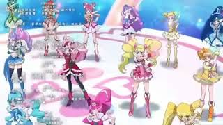 Precure All Stars F Ending Remix Yes Precure Fresh and HeartCatch Ver [upl. by Naret]