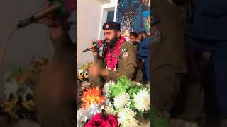 Punjab police Wala Naat khawan [upl. by Bartel]