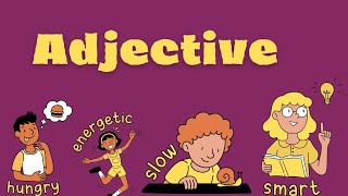 what is an adjective  adjectives  adjectives in english grammar [upl. by Ahcropal]