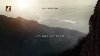 TIKTOK  How Deep Is Your Love  1 HOUREPIC MASHUP Hans Zimmer  TIME Calvin Harris Hozier [upl. by Davilman]