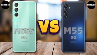 SAMSUNG GALAXY M55S 5G VS SAMSUNG GALAXY M55 5G  FULL COMPARISON 🔥 [upl. by Enyak]