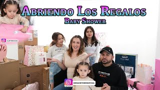 Abriendo Los Regalos Del Baby Shower [upl. by Odoric571]